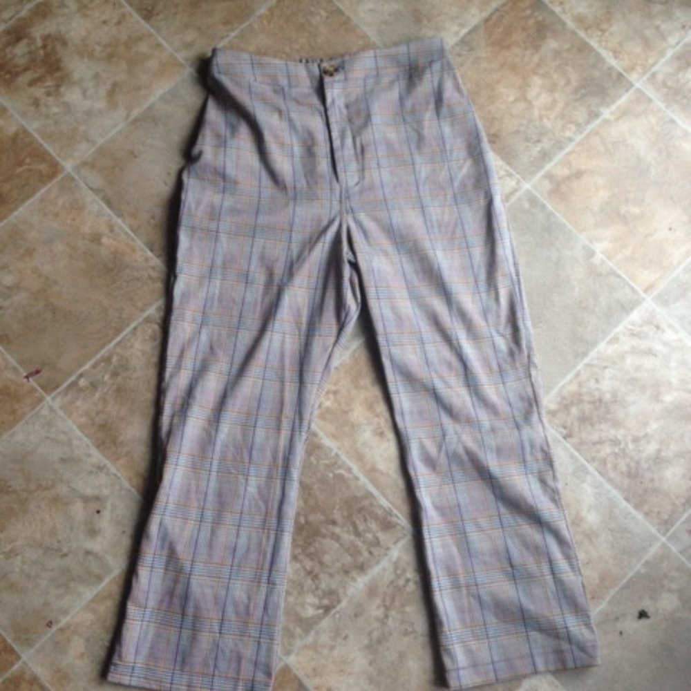 plaid pants (wild fable)